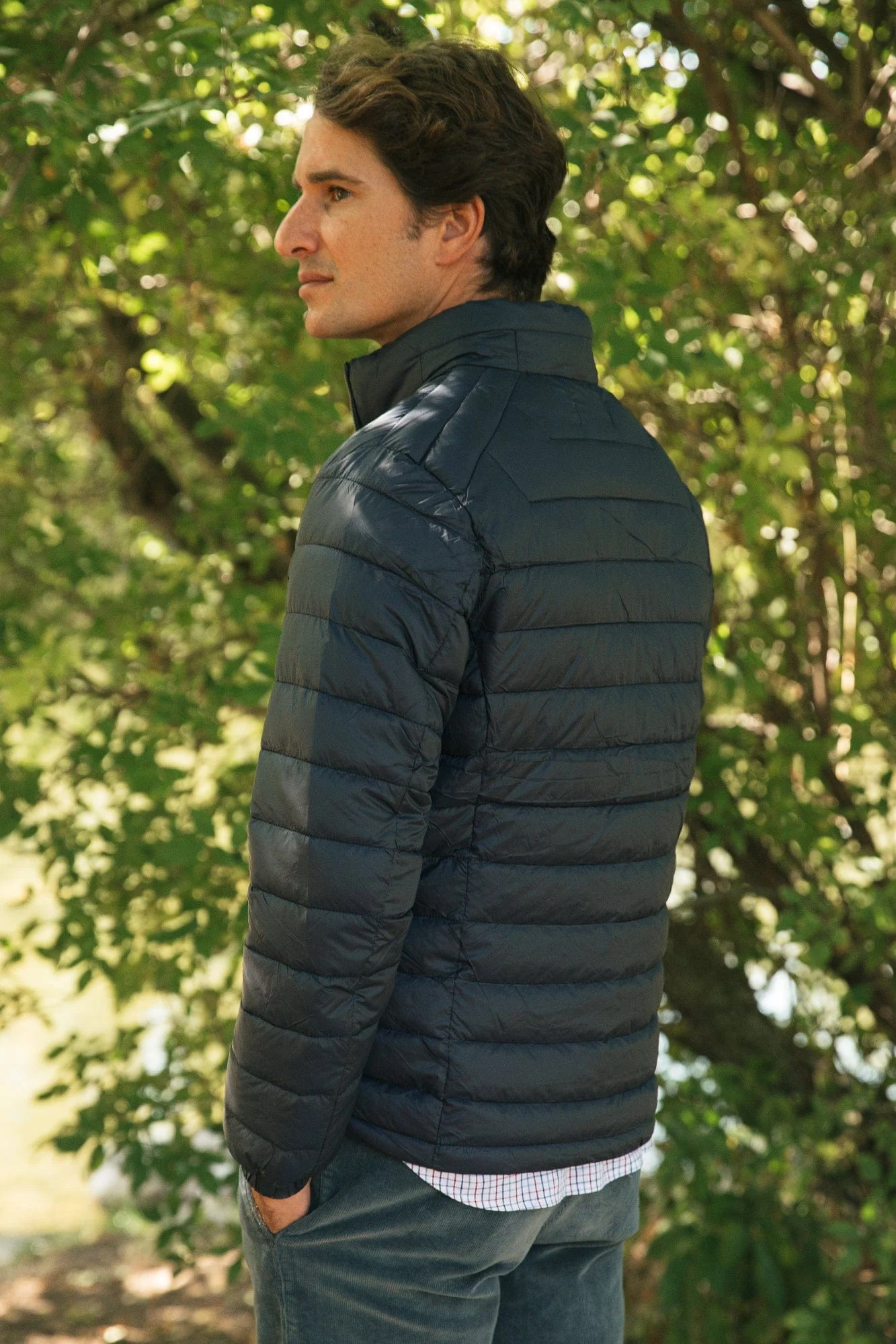 The Chaqueta Acolchada Marino - Imagen 3