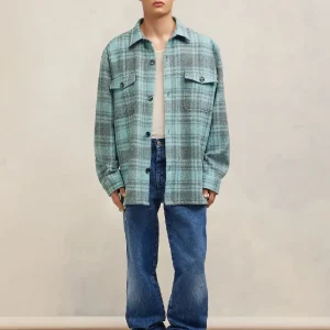 Sobrecamisa Lana Cuadros