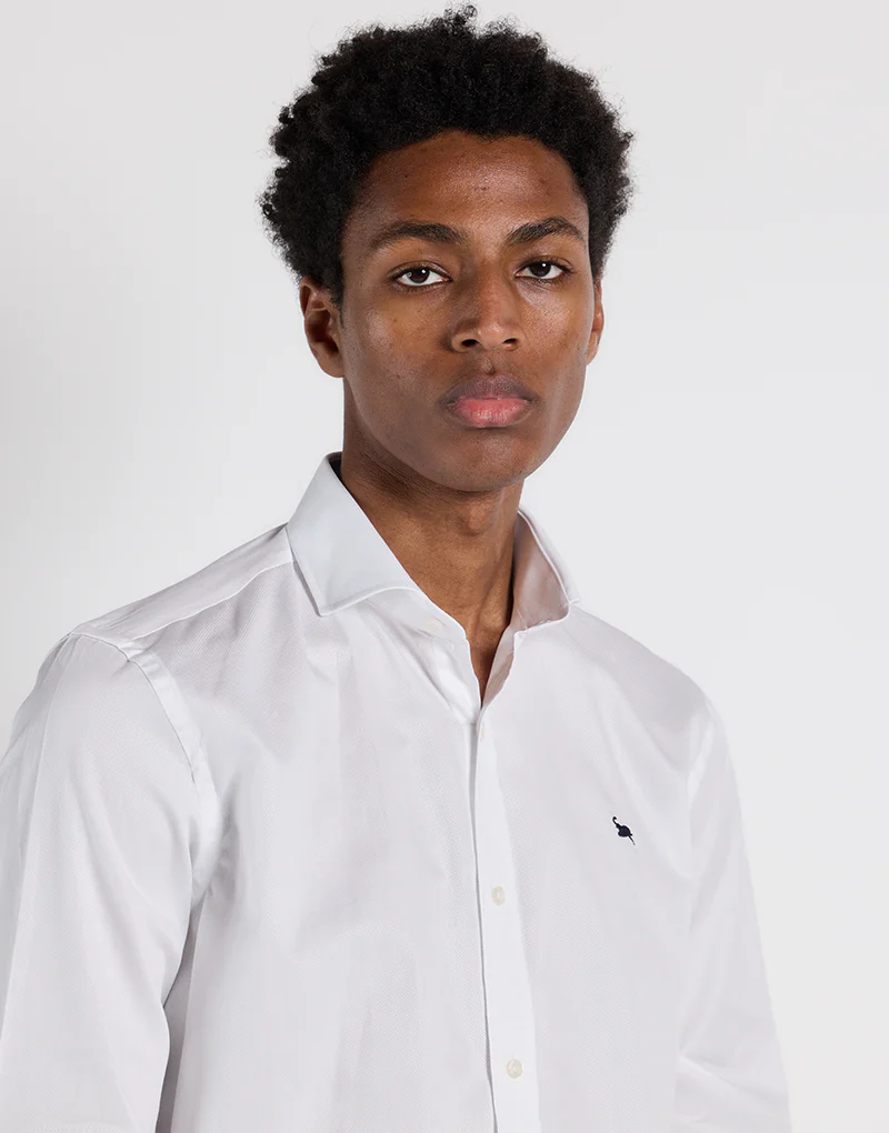 Camisa Panamá blanca