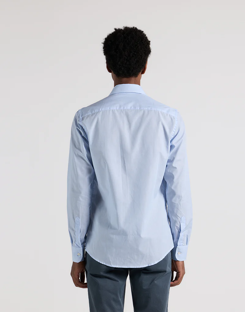 Camisa mil rayas azul celeste - Imagen 4