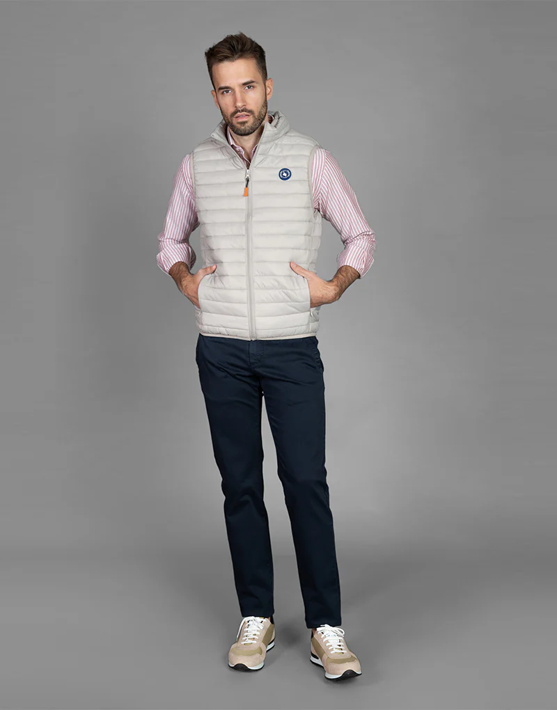 Chaleco acolchado hielo