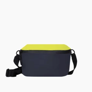 Riñonera Jona medium bag - acid lime / dark navy