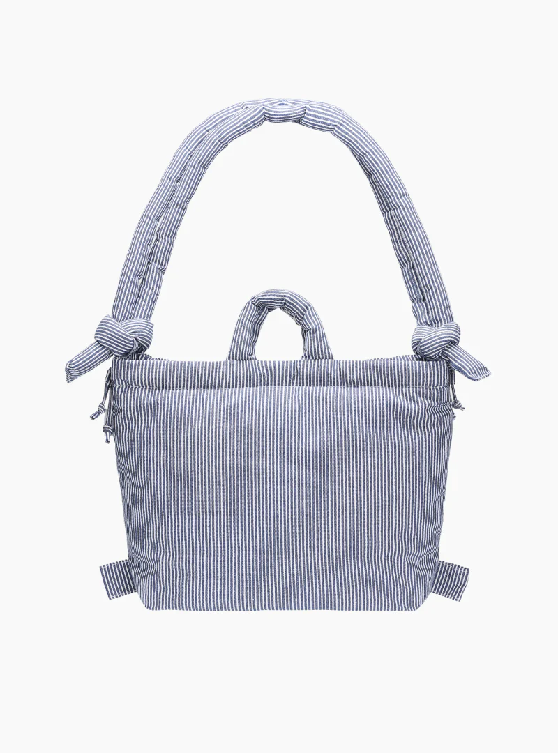 Ona soft bag - Cotton Navy stripe (limited)