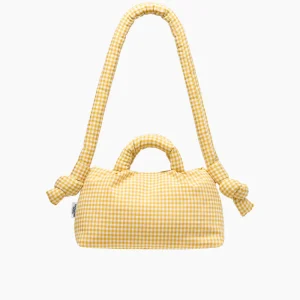 Mini Ona soft bag - yellow vichy (limited)
