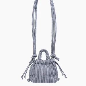 Micro Ona soft bag - navy stripes