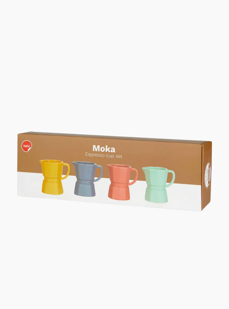 Set tazas espresso - Moka - Imagen 4