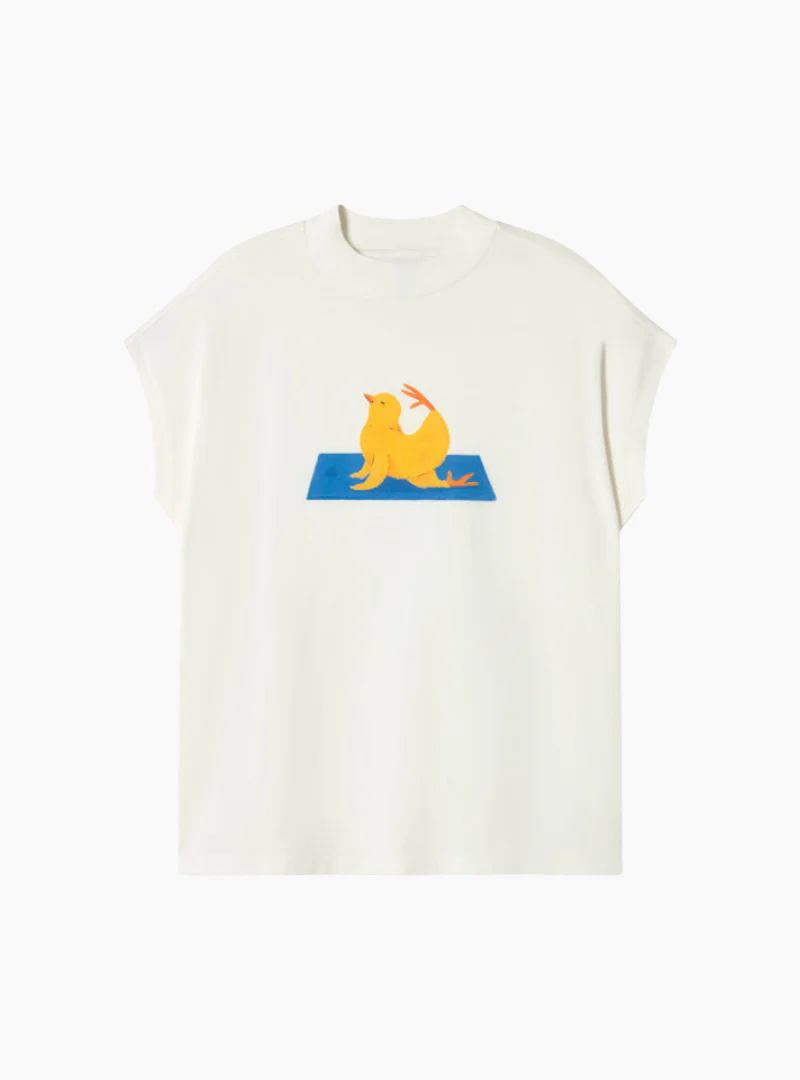 Camiseta Yogui Animal Volta - white - Imagen 5
