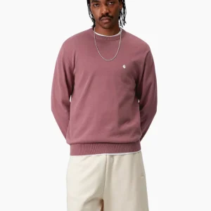 Jersey Madison - dusky pink / white