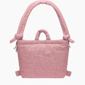 Ona soft bag - Cotton Red stripe (limited)