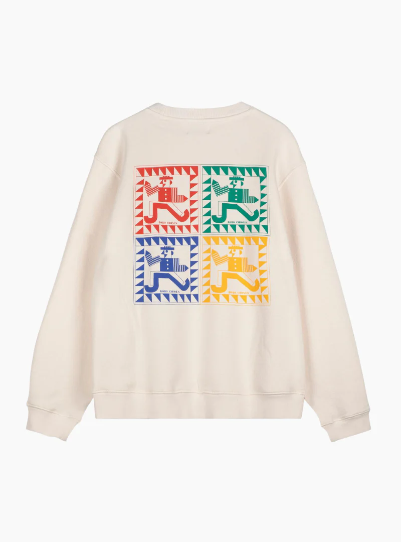 Sudadera Mr. Pencil - off white - Imagen 7
