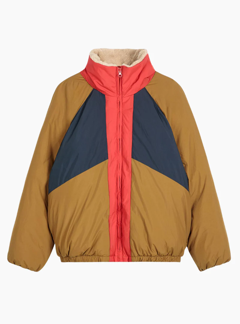 Anorak acolchado color block - Imagen 6