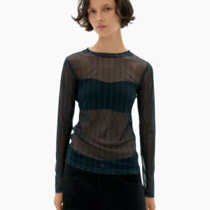 Top azul Esqué Tere