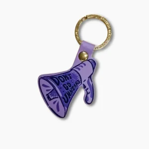 Llavero Megáfono - morado