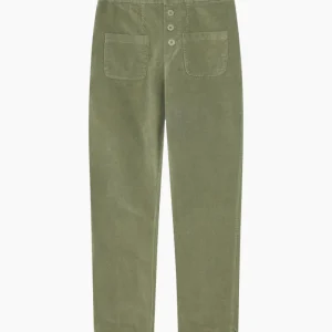 Pantalón Flow Velvet - verde