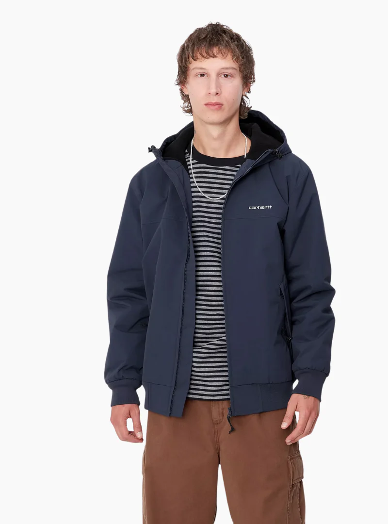 Chaqueta térmica Hooded Sail - air force blue / white - Imagen 3