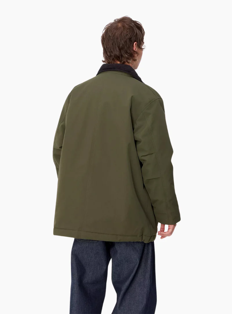 Abrigo Clarton - office green / black - Imagen 5