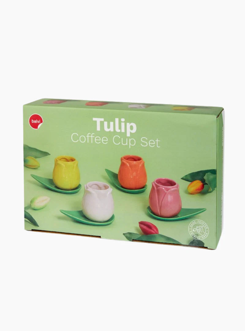 Set tazas café Tulip (4 uds. - 100ml.) - Imagen 4