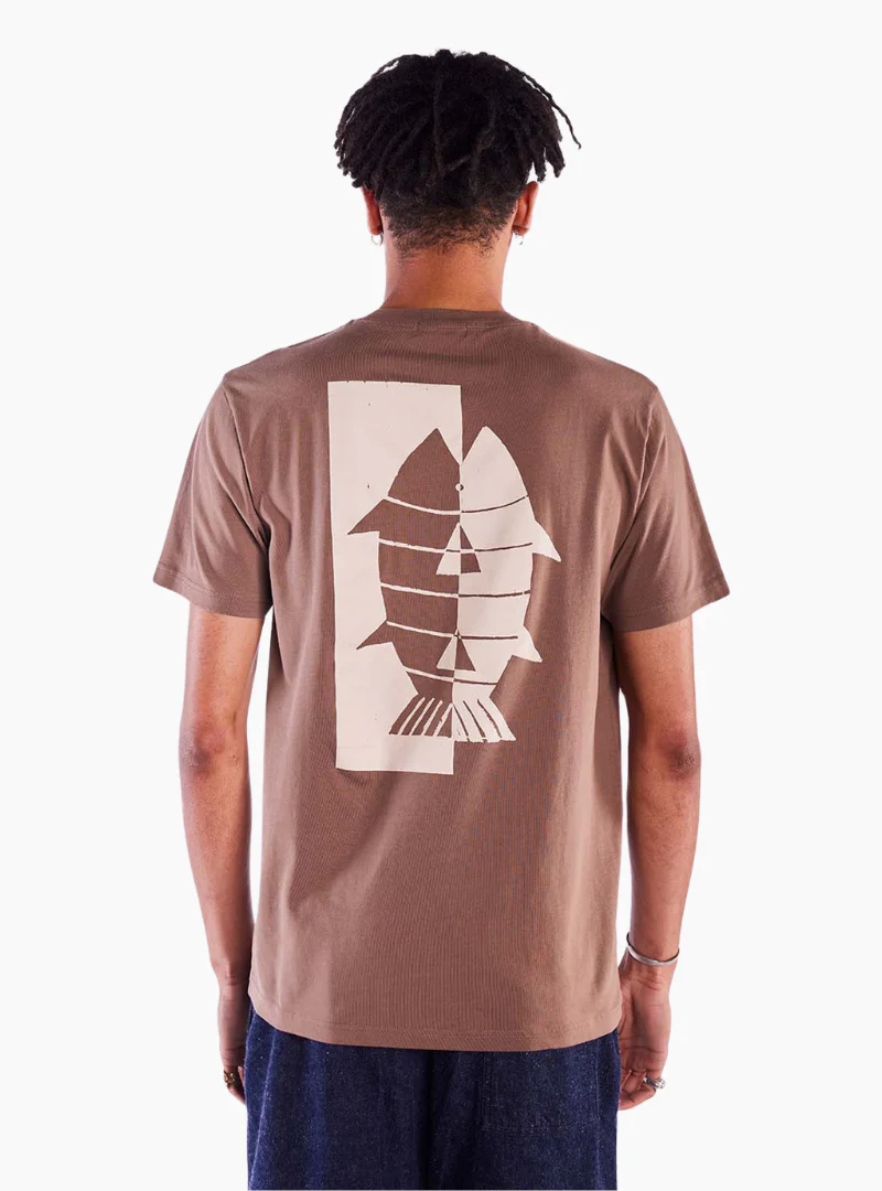 Camiseta Seabass - mocha