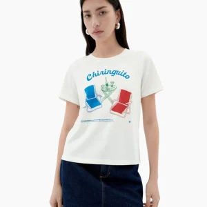 Camiseta Ida Chiringuito - blanca