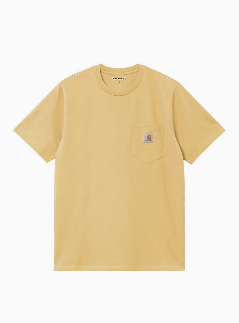 Camiseta S/S Pocket - air yellow - Imagen 4