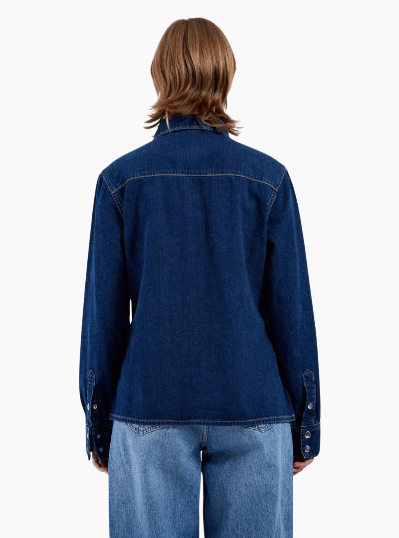 Camisa vaquera Sukie - dark retro - Imagen 4