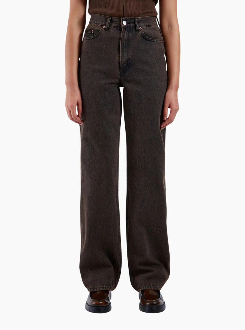 Vaqueros rectos Echo - Tar Jet Brown