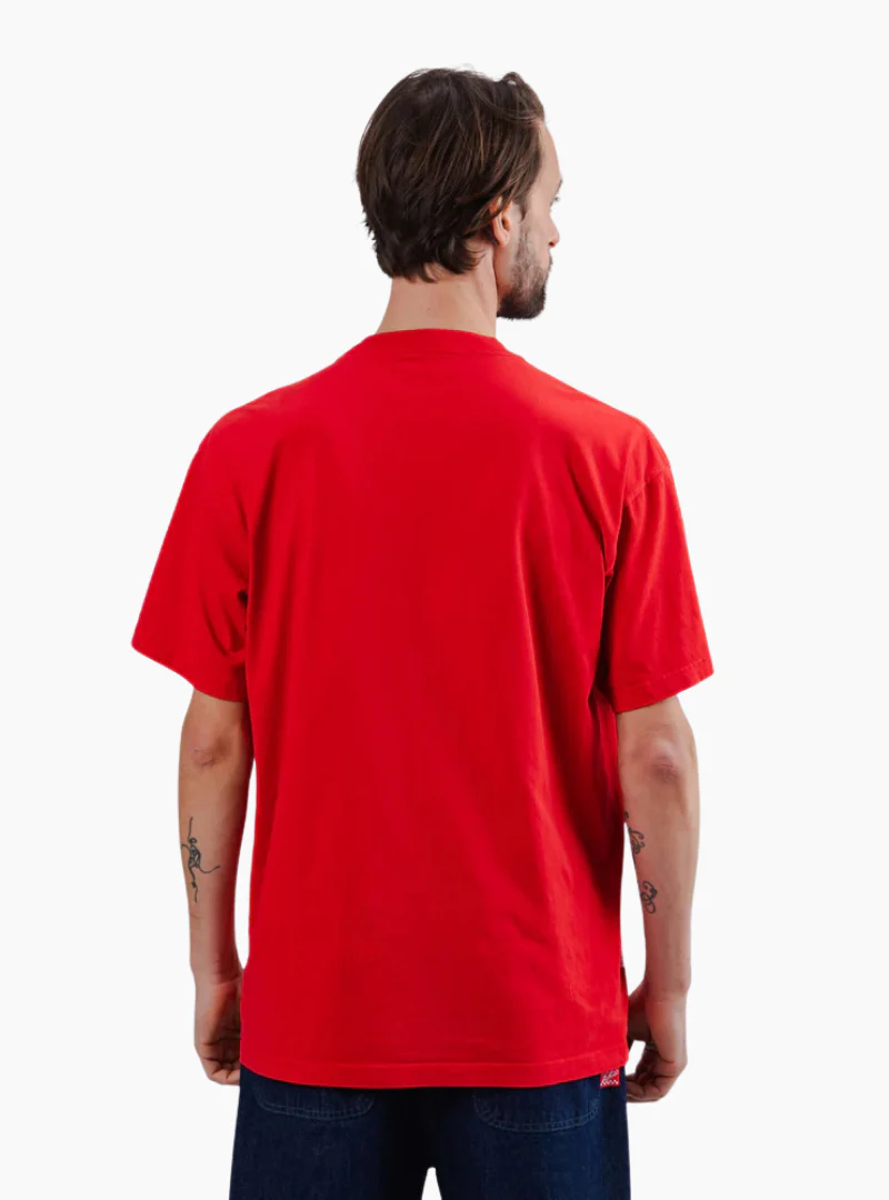 Camiseta Oversize Hot & Brava Pizza - Roja - Imagen 3