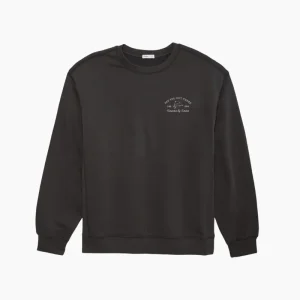 Sudadera Breach Crew Black Wash