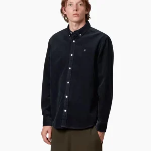Camisa L/S Madison Cord - dark navy