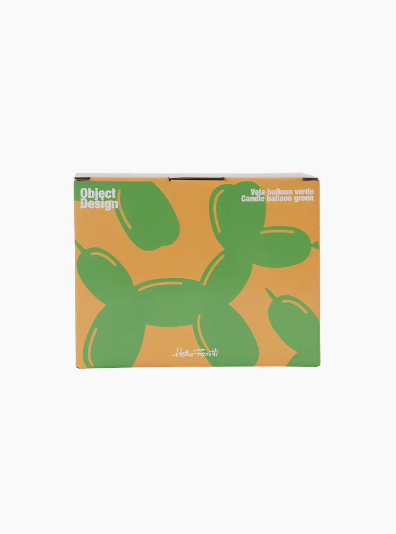 Vela Balloon Dog verde - Imagen 3
