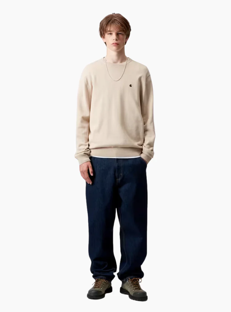 Jersey Madison - fleur de sel / black - Imagen 3