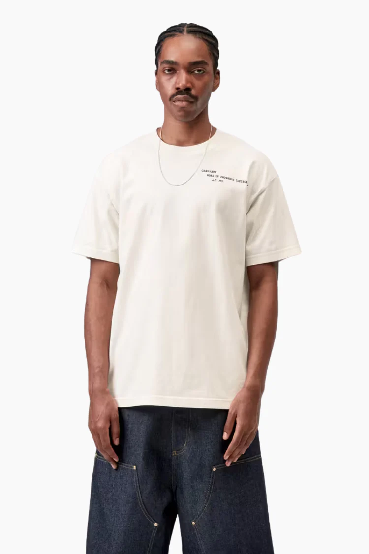 Camiseta S/S Punched - wax