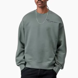 Sudadera Punched Sweatshirt - Velvet Green
