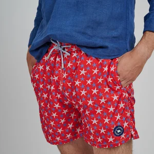Bañador estrella de mar rojo