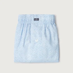 The Boxer Flores Azul Claro