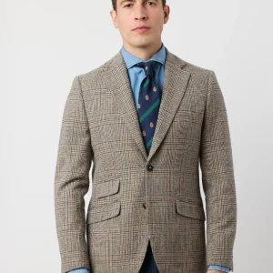 Americana cuadro gales tostada