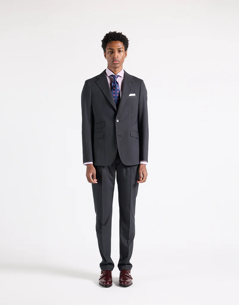 Traje Gurkha gris marengo - Imagen 4