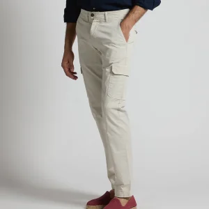 Pantalón cargo basic piedra