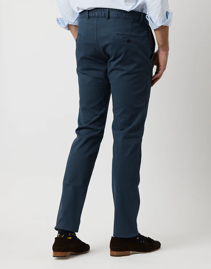 Pantalón sport estructura azul marino - Imagen 3