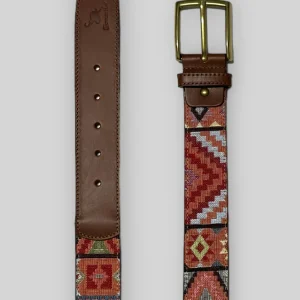 Cinturón étnico coral