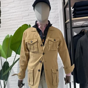 Sahariana Relaxed solapa beige