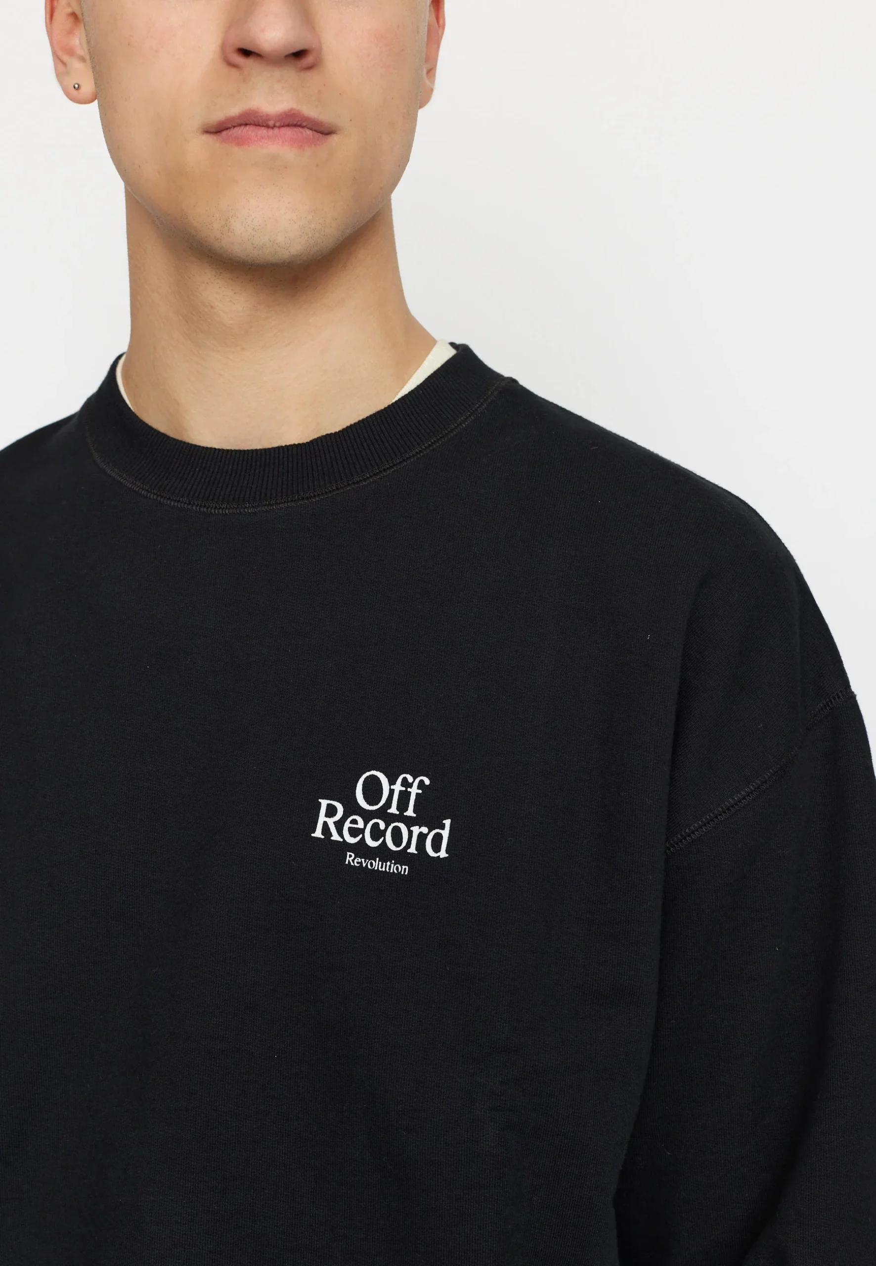 Sudadera Printed Rec - black - Imagen 5