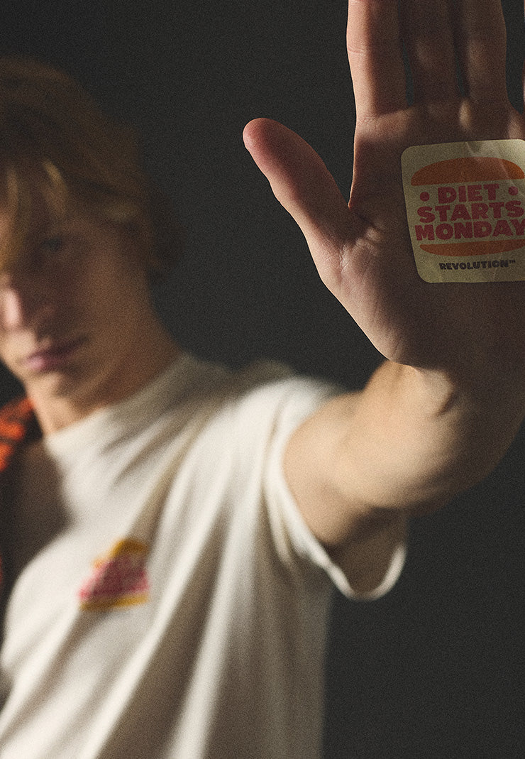 Camiseta Diet Starts Monday - off white - Imagen 6