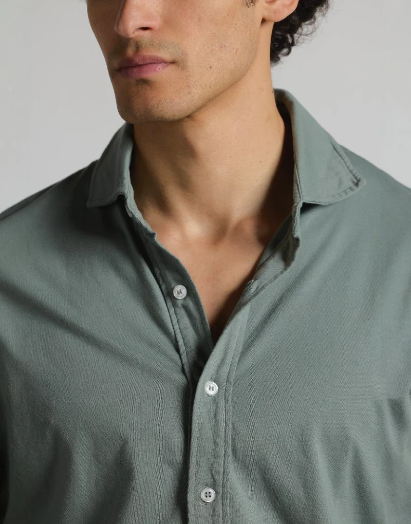 Camisa de punto khaki - Imagen 8
