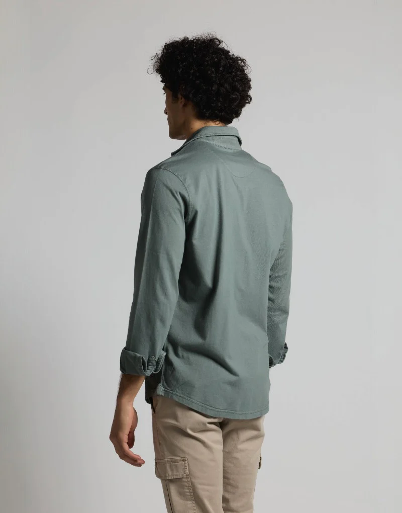 Camisa de punto khaki - Imagen 4