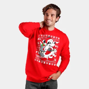Sudadera de Navidad Mickey Hombre