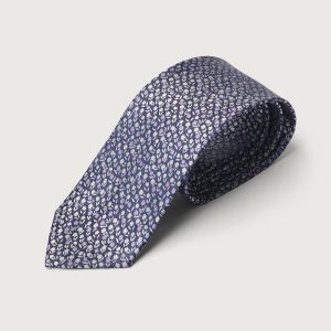 The Silk Tie Flores Fondo Marino