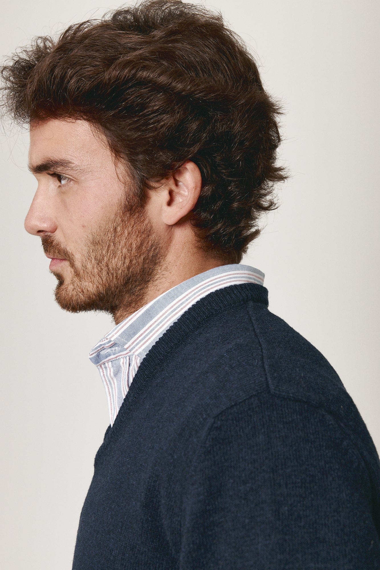 The Lambswool Pico Azul Marino - Imagen 3