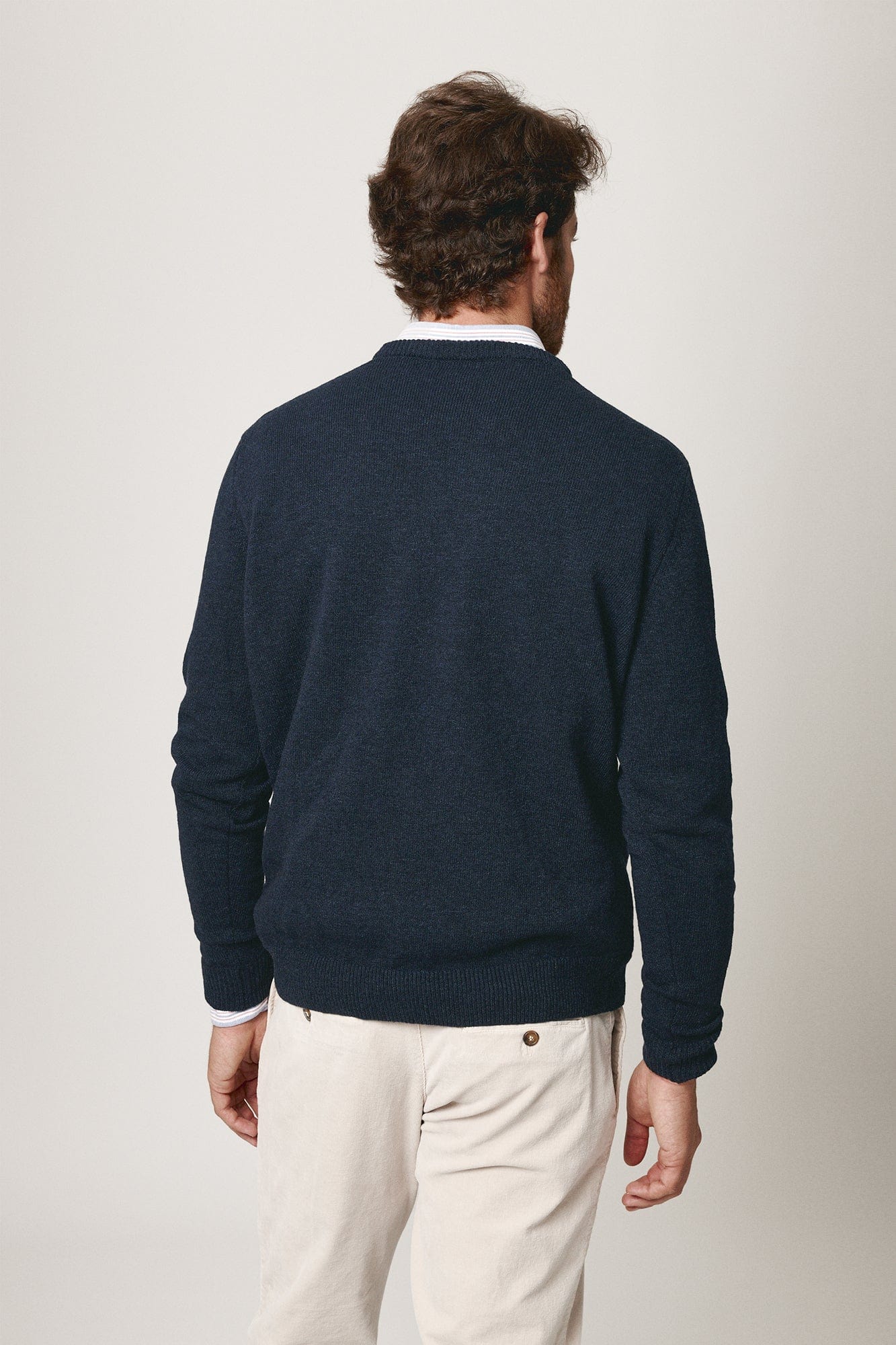 The Lambswool Pico Azul Marino - Imagen 4