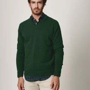 The Lambswool Pico Verde Pino